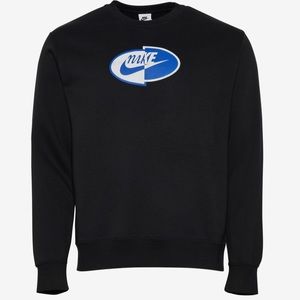 Nike Split Logo Fleece Crew size small